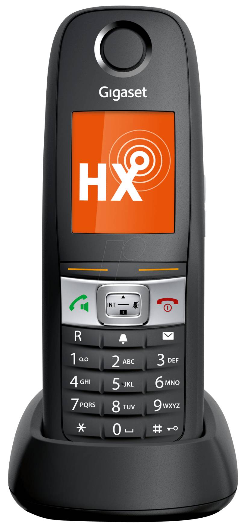 GIGASET E630HX - DECT Telefon, 1 Mobilteil mit Ladeschale, anthrazit von GIGASET COMMUNICATIONS
