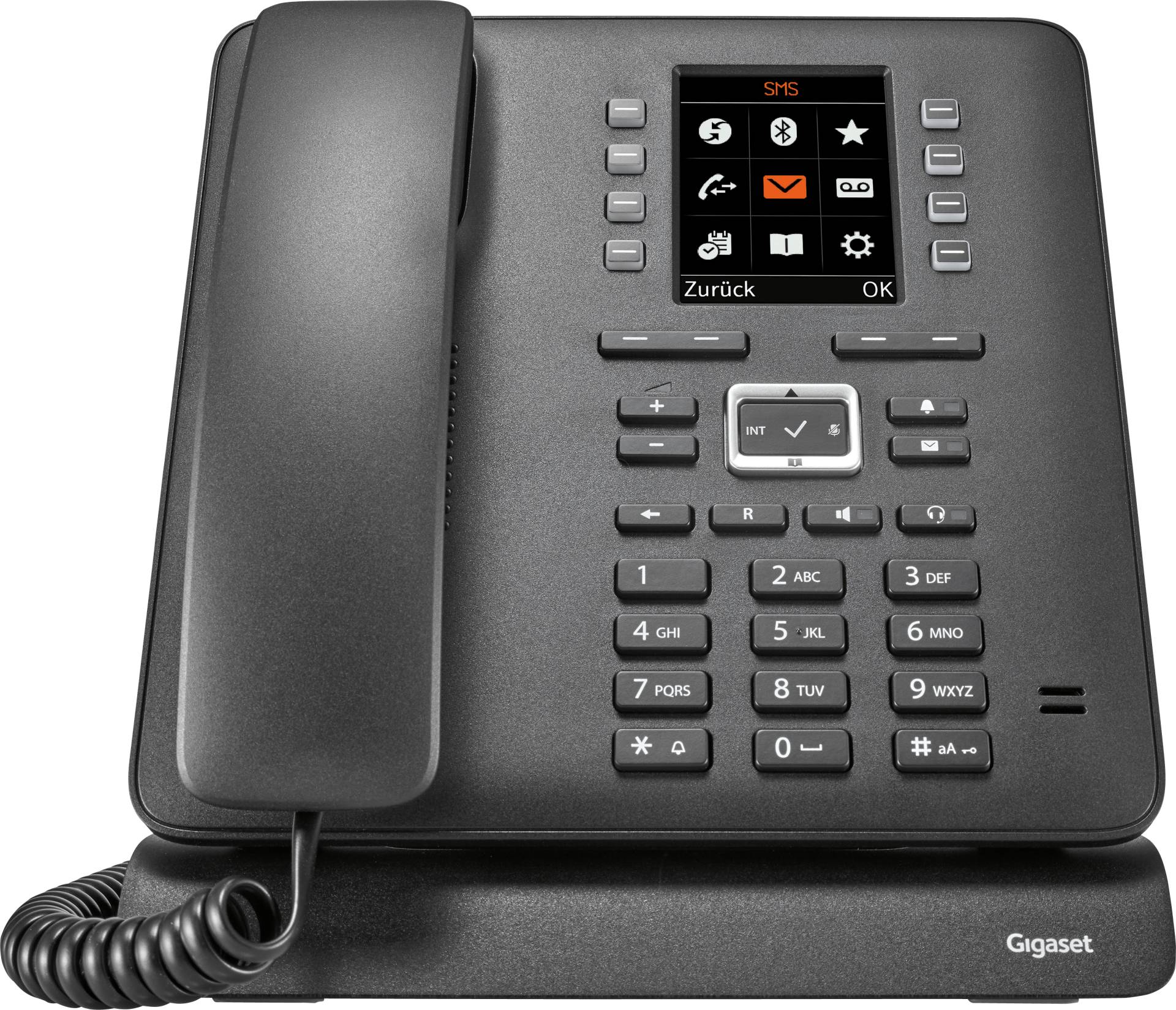 GIGASET T480HX - Tischtelefon, schnurlos, schwarz von GIGASET COMMUNICATIONS
