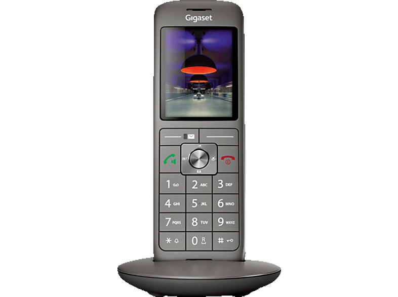 GIGASET CL660HX Mobilteil, Anthrazit/Schwarz von GIGASET