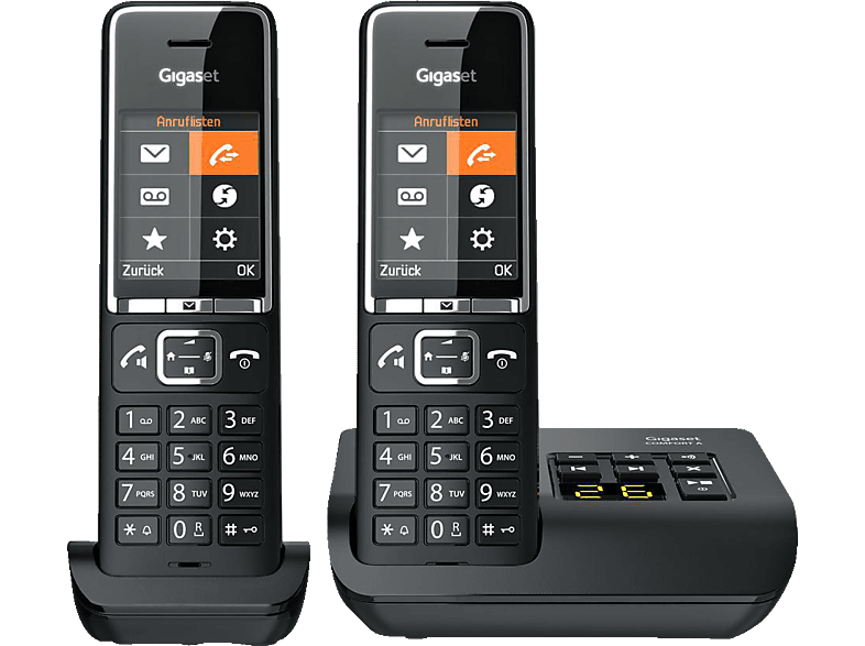 GIGASET COMFORT 550A Duo Schnurloses Telefon mit Anrufbeantworter von GIGASET