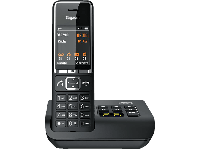 GIGASET COMFORT 550A Schnurloses Telefon mit Anrufbeantworter GIGASET COMFORT 550A Schnurloses Telefon mit Anrufbeantworter von GIGASET
