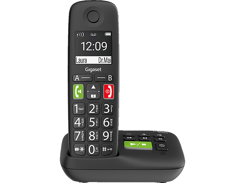 GIGASET E290A schnurloses DECT-Telefon mit Anrufbeantworter GIGASET E290A schnurloses DECT-Telefon mit Anrufbeantworter von GIGASET