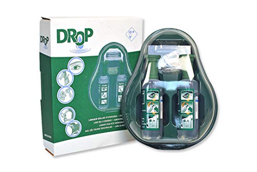 Drop Augenspülstation, 2 Flaschen sterile Lösung, 1L Drop Augenspülstation, 2 Flaschen sterile Lösung, 1L von GIMA
