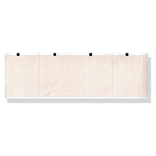 ECG thermischen Papier-PACK - orange Raster - 90 x 70 mm von GIMA