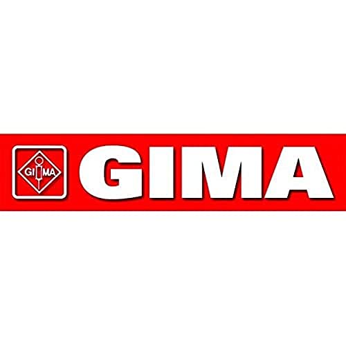 GIMA 27794 Gummispitze, für Codes 27722/23 Gehhilfe, 28 mm Durchmesser, grau (5 Stück) von GIMA