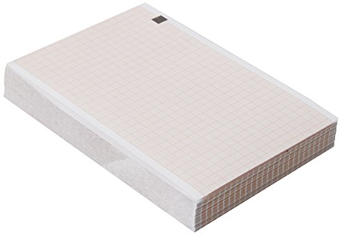 GIMA 33053 ECG Thermopapier Pack, Raster, 100 mm x 150 mm, orange (10-er Pack) von GIMA