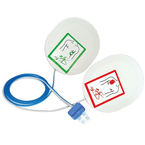 GIMA 33579 Einweg-Pad, kompatibel mit Drager, INNOMED, S & W, Welch Allyn Defibrillator von GIMA