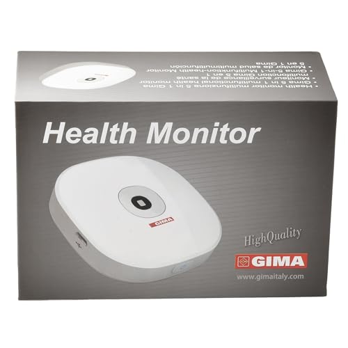 GIMA 35192 Gesundheitsüberwachung, 5-in-1, 70 mm x 70 mm x 18,4 mm von GIMA
