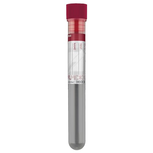 GIMA 37920 Polypropylen-Reagenzgläser, steril, 5 ml, 12 mm x 86 mm, 1500 Stück von GIMA