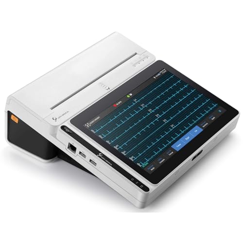 GIMA 54231 T180 ECG Tablet mit Drucker, 27,4 cm x 28,8 cm x 11,1 cm von GIMA