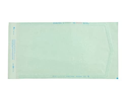 GIMA Eline - Selbstversiegelnde Beutel für die Dampfsterilisation oder ETO, aus Papier und Medizinischer Folie, Doppelseitiger Klebestreifen, Außen-/Innenmaße in mm: 190x330/168x315, 1200 Stk (6x200) GIMA Eline - Selbstversiegelnde Beutel für die Dampfsterilisation oder ETO, aus Papier und Medizinischer Folie, Doppelseitiger Klebestreifen, Außen-/Innenmaße in mm: 190x330/168x315, 1200 Stk (6x200) von GIMA