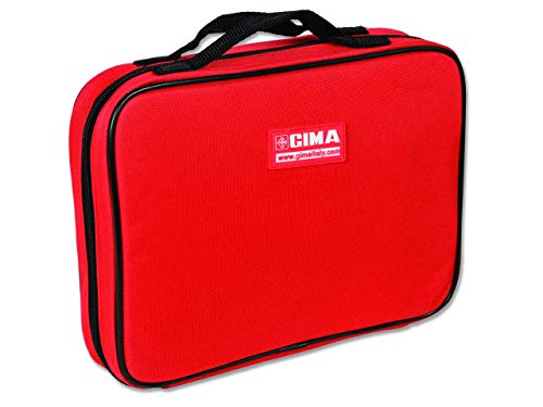 GIMA Maxi-Fläschchen, Nylon, Rot, für Ampullen Lagerung und Transport von GIMA