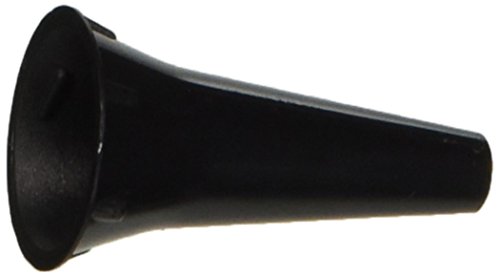 GIMA - Mini Einweg-Ohrenspekulum, Ø 4 mm, Schwarze Farbe, Latexfrei, Packung mit 100 Stücken von GIMA