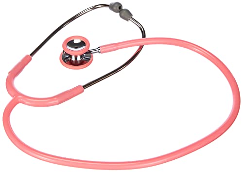 GIMA Pädiatrische Dual Head Stethoskop, Pink, leicht verchromtem pediatry Stethoskop von GIMA