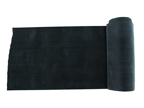 GIMA - Widerstandsband/Gummiband für Die Rehabilitation, Farbe Schwarz, Widerstandsstufe x-Stark, Größe 5, m x 14 cm x 0, 25 mm, latexfrei von GIMA
