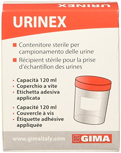 GiMa 25987. Behälter Urin, 120 ml, einzeln verpackt, 100 Stück von GIMA
