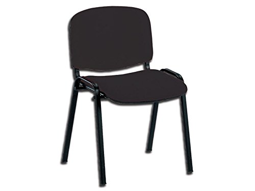 GiMa 45035 Stuhl ISO, Kunstleder, Schwarz, 1 Stück GiMa 45035 Stuhl ISO, Kunstleder, Schwarz, 1 Stück von GIMA