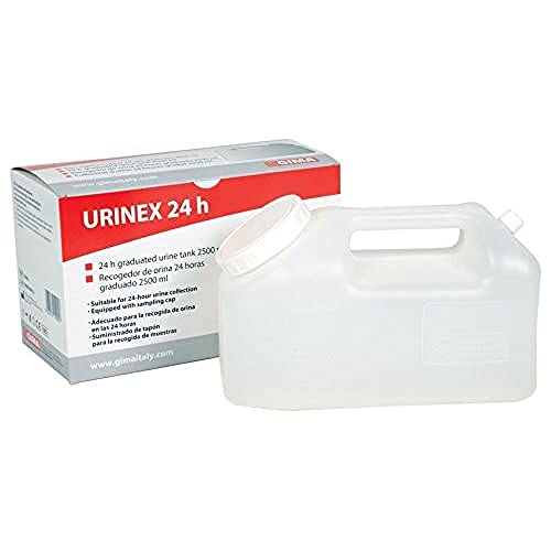 Gima 25995 Urin-Kanister, 24 Stunden, 2500 ml, 27 Stück von GIMA