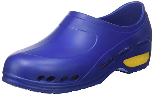 Gima - Anatomische, rutschfeste, antistatische, ultraleichtgewichtige, belüftete, latexfreie professionelle Antischock-Arbeitsschuhe, Blau, EU-Größe 36, 1 Paar Gima - Anatomische, rutschfeste, antistatische, ultraleichtgewichtige, belüftete, latexfreie professionelle Antischock-Arbeitsschuhe, Blau, EU-Größe 36, 1 Paar von GIMA