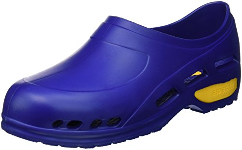Gima - Anatomische, rutschfeste, antistatische, ultraleichtgewichtige, belüftete, latexfreie professionelle Antischock-Arbeitsschuhe, Blau, EU-Größe 39, 1 Paar Gima - Anatomische, rutschfeste, antistatische, ultraleichtgewichtige, belüftete, latexfreie professionelle Antischock-Arbeitsschuhe, Blau, EU-Größe 39, 1 Paar von GIMA