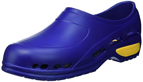Gima - Anatomische, rutschfeste, antistatische, ultraleichtgewichtige, belüftete, latexfreie professionelle Antischock-Arbeitsschuhe, Blau, EU-Größe 46, 1 Paar Gima - Anatomische, rutschfeste, antistatische, ultraleichtgewichtige, belüftete, latexfreie professionelle Antischock-Arbeitsschuhe, Blau, EU-Größe 46, 1 Paar von GIMA