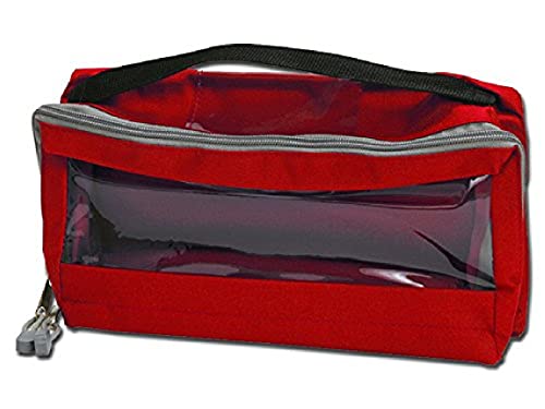 Gima E3 Rechteckige Tasche, gepolstert, mit Sichtfenster und Griff, Rot von GIMA