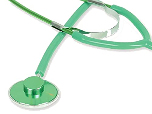 Gima - Einkopf-Stethoskop TRAD COLOR, Erwachsene, Y Farbe Grün, Pavillon Ø 43,5 mm, Latexfrei, CE-Medizinprodukt von GIMA