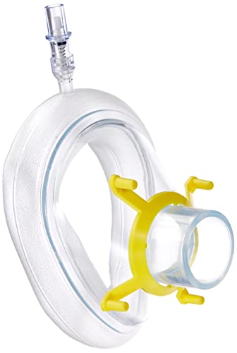 Gima - Einzelpatienten-Gesichtsmaske mit aufblasbarem Luftpolster, Größe n. 2, Kind, Latexfrei, 1 Stück von GIMA