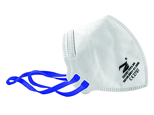 Gima FFP3 NR-Filtrierende Maske G-Prime, Faltbare C-Form, Ohne Ventil, Weiß, Elastische hinter dem Kopf, mit Anpassungsfähigen Nasenbügel, PSA-Zertifikat, 30 Stück in Einzelbeuteln, GB,FR,IT,ES,DE Gima FFP3 NR-Filtrierende Maske G-Prime, Faltbare C-Form, Ohne Ventil, Weiß, Elastische hinter dem Kopf, mit Anpassungsfähigen Nasenbügel, PSA-Zertifikat, 30 Stück in Einzelbeuteln, GB,FR,IT,ES,DE von GIMA
