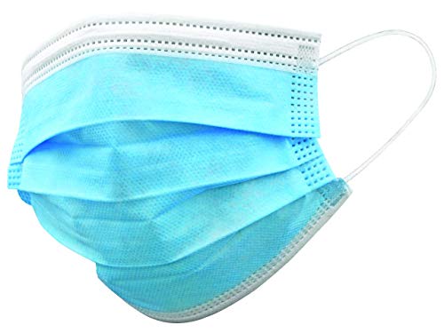 Gima - Gisafe Filtrierende Chirurgische Maske BFE > 98%, zum Einmalgebrauch, 3 Lagen, Typ IIR, formbarer Nasenbügel, für Erwachsene, Hellblau, MP der Klasse I, CE-Kennzeichnung, 50 Stück in Säcken Gima - Gisafe Filtrierende Chirurgische Maske BFE > 98%, zum Einmalgebrauch, 3 Lagen, Typ IIR, formbarer Nasenbügel, für Erwachsene, Hellblau, MP der Klasse I, CE-Kennzeichnung, 50 Stück in Säcken von GIMA