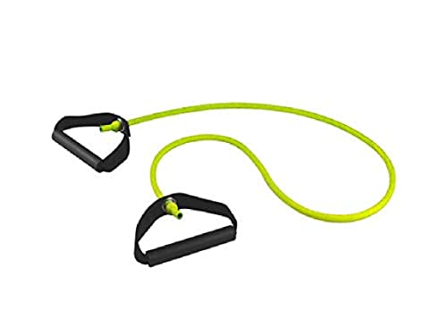 Gima - Latexschlauch mit Griffen aus thermoplastischem Gummi oder TPR, Farbe Gelb, Widerstandsstufe Extra-Licht, Länge 125 cm. von GIMA