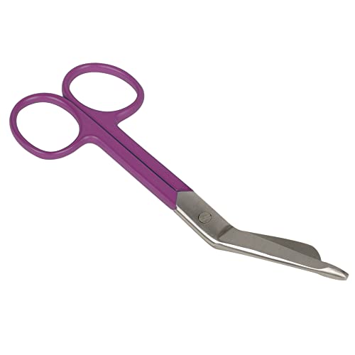 Gima - Lister-Verbandschere für Krankenpfleger, Violet, aus rostfreiem Stahl, seidenglänzend und pulverbeschichtet, Länge 14 cm, zum professionellen Gebrauch. Gima - Lister-Verbandschere für Krankenpfleger, Violet, aus rostfreiem Stahl, seidenglänzend und pulverbeschichtet, Länge 14 cm, zum professionellen Gebrauch. von GIMA