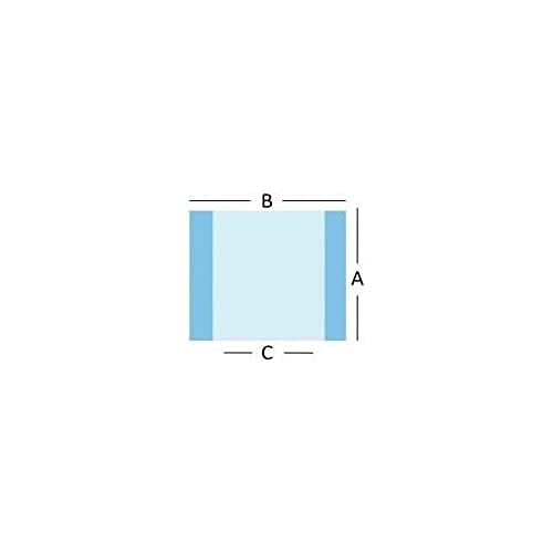 Mediberg Inzisions-Operationstuch mit Polyurethan-Träger, steril und zum Einmalgebrauch, wasserdicht und transparent, Größe 30 x 35 cm, Packung mit 50 verpackten Stücken von GIMA