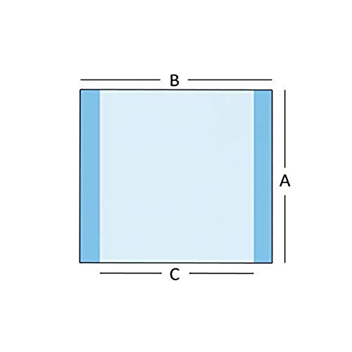 Mediberg Inzisions-Operationstuch mit Polyurethan-Träger, steril und zum Einmalgebrauch, wasserdicht und transparent, Größe 40 x 50 cm, Packung mit 50 verpackten Stücken Mediberg Inzisions-Operationstuch mit Polyurethan-Träger, steril und zum Einmalgebrauch, wasserdicht und transparent, Größe 40 x 50 cm, Packung mit 50 verpackten Stücken von GIMA