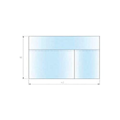 Mediberg Klebebeutel für Instrumente, aus undurchsichtigem Polyethylen, steril, 2 Fächer, Größe 35 x 42 cm, Packung à 100 Stück von GIMA