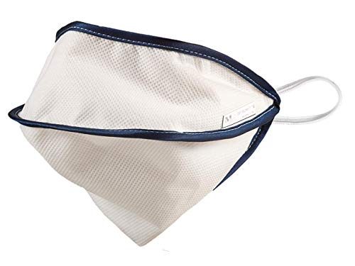 Mycroclean 2020V3TN Maske, Doppelte Lage, Weiß/Blauer Rand, mit Nasenbügel, Wiederverwendbar und Waschbar, Typ II, BFE 99,8%, Erwachsene, Mycroclean 2020V3TN Maske, Doppelte Lage, Weiß/Blauer Rand, mit Nasenbügel, Wiederverwendbar und Waschbar, Typ II, BFE 99,8%, Erwachsene, von GIMA