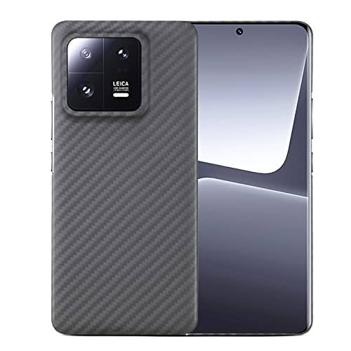 Schlanke und leichte Hülle aus Aramid-Kohlefaser für Xiaomi 13 Pro (Schwarz) von GIMENOHIG