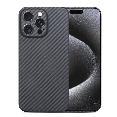 Ultradünne und leichte Aramid-Kohlefaser-Hülle für Apple IPhone-15 Pro Max von GIMENOHIG