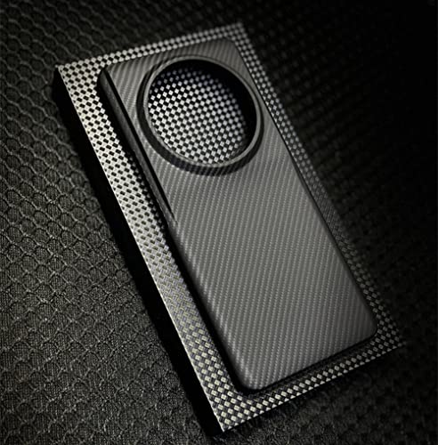 Schlanke und leichte Hülle aus Aramid-Kohlefaser für Xiaomi 13 Ultra (Schwarz) von GIMENOHIG04