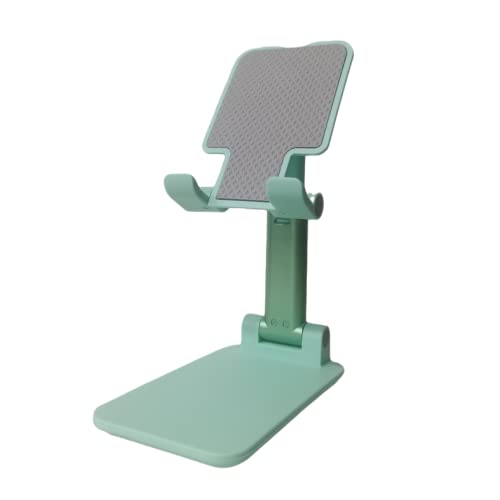 GIMIRO Handy Ständer Verstellbare, Handy Halterung - Faltbarer Handyhalterung, Halter Tablet-Ständer mit Spiegel Kompatibel mit Phone 14 Pro Max Plus, 13 12 Pro Samsung S9 S10,Kindle (Green) von GIMIRO
