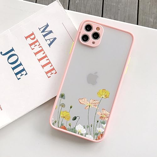 Kleine Blumenblumen-Telefonhülle für iPhone 6s 7 8 Plus SE2 11 12 13 14 Pro Max X XS MAX XR Matte, stoßfeste Schutzhülle, rosa Suihua 4, für iPhone X oder XS Kleine Blumenblumen-Telefonhülle für iPhone 6s 7 8 Plus SE2 11 12 13 14 Pro Max X XS MAX XR Matte, stoßfeste Schutzhülle, rosa Suihua 4, für iPhone X oder XS von GINASH