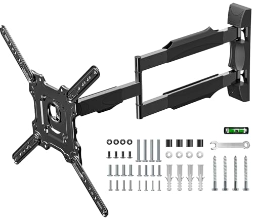 GINKGO TV Wandhalterung Schwenkbar, 720 mm Langem Arm Fernsehhalterung Wand für 32-65 Zoll Fernseher, Neigbar und Schwenk Ecke Fernseher Halterung, Bis zu 35 kg, Max VESA 400 x 400 mm GINKGO TV Wandhalterung Schwenkbar, 720 mm Langem Arm Fernsehhalterung Wand für 32-65 Zoll Fernseher, Neigbar und Schwenk Ecke Fernseher Halterung, Bis zu 35 kg, Max VESA 400 x 400 mm von GINKGO