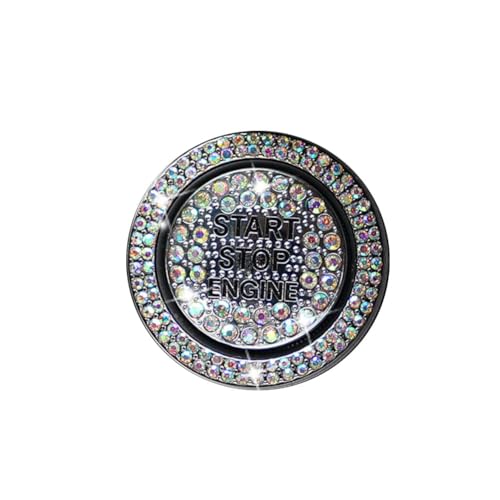 23mm Auto Motor Start Stop Knopfabdeckung,Glitzer Strass Zündknopf Schalter Knopfabdeckung Dekorativer Aufkleber Motor Start Stop Button Ring Zündung Druckschalter Deckel Ohne Ring 23mm Auto Motor Start Stop Knopfabdeckung,Glitzer Strass Zündknopf Schalter Knopfabdeckung Dekorativer Aufkleber Motor Start Stop Button Ring Zündung Druckschalter Deckel Ohne Ring von GINKOEHD