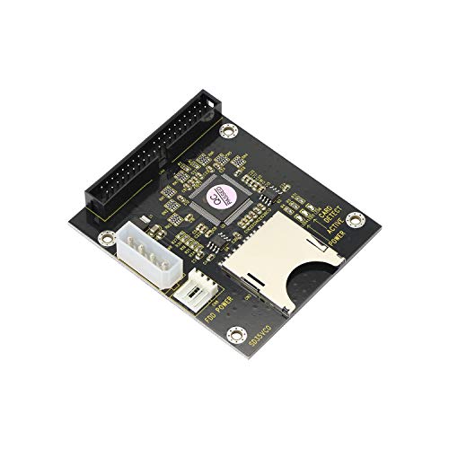 GINTOOYUN SD SDHC SDXC MMC auf 3,5 Zoll 40-poliger IDE Adapter Karte SD-Speicherkarte auf IDE-Festplatten-Adapter von GINTOOYUN