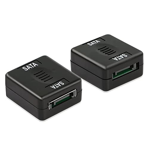 GINTOOYUN SATA-III-Festplatten-Datenstecker, 7-polige SATA-Buchse auf 7-polige SATA-Buchse, ABS-Gehäuse für SATA-Festplatten, DVD-Laufwerk, SATA-Festplattenkabel, serielles Festplattenkabel usw GINTOOYUN SATA-III-Festplatten-Datenstecker, 7-polige SATA-Buchse auf 7-polige SATA-Buchse, ABS-Gehäuse für SATA-Festplatten, DVD-Laufwerk, SATA-Festplattenkabel, serielles Festplattenkabel usw von GINTOOYUN