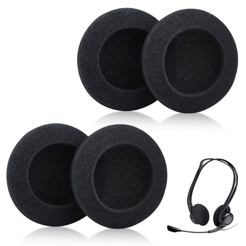 GIONAR 4 Pcs Kopfhörer Ohrpolster für Logitech 960, Kopfhörer Polster, Kopfhörer-Schaumstoffpolster für Edifier K550 und Logitech 960, Baumwolle GIONAR 4 Pcs Kopfhörer Ohrpolster für Logitech 960, Kopfhörer Polster, Kopfhörer-Schaumstoffpolster für Edifier K550 und Logitech 960, Baumwolle von GIONAR