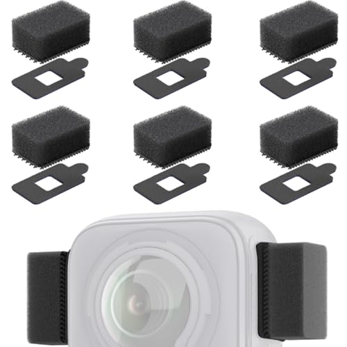 GIONAR 6 Stück Mikrofonschutz für Insta360 X4, Mikrofon-Windschutzscheibe Popschutz Schaumstoff Outdoor, Premium-Abdeckung zur Windgeräuschunterdrückung für klaren Ton GIONAR 6 Stück Mikrofonschutz für Insta360 X4, Mikrofon-Windschutzscheibe Popschutz Schaumstoff Outdoor, Premium-Abdeckung zur Windgeräuschunterdrückung für klaren Ton von GIONAR