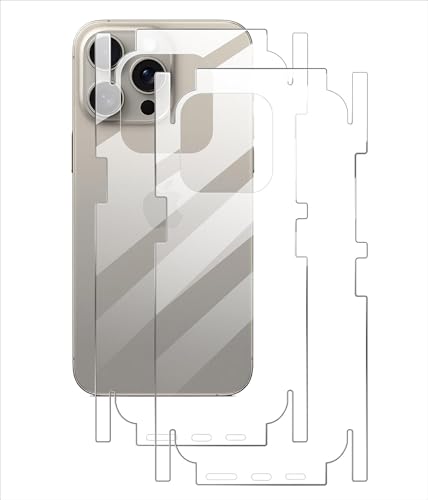 GIOPUEY[2 Stück Rückseite Folie Kompatibel mit iPhone 14 Plus, iPhone 14 Plus Rückseite Schutzfolie, Weiches TPU, Dünn, Hohe Transparenz, Schützende Grenze - transparent von GIOPUEY