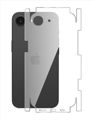 GIOPUEY [2 Stück Rückseite Folie Kompatibel mit iPhone 16e, Ultra Dünn Flexibles TPU, Kratzfest, Kompatible Hülle, ölbeständig, Glatt - Transparent GIOPUEY [2 Stück Rückseite Folie Kompatibel mit iPhone 16e, Ultra Dünn Flexibles TPU, Kratzfest, Kompatible Hülle, ölbeständig, Glatt - Transparent von GIOPUEY