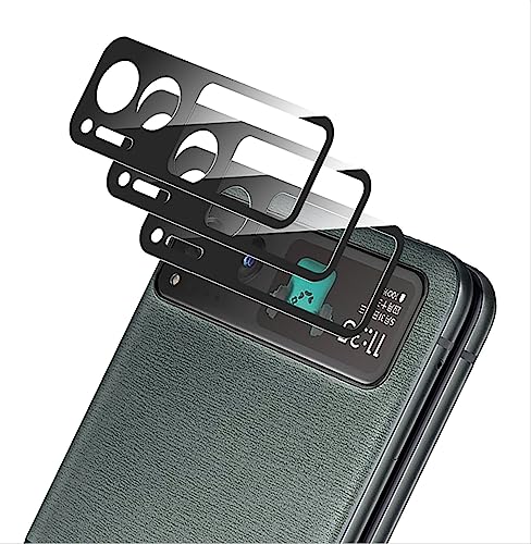 GIOPUEY 3 Stück [Kompletter Schutz] Kameraschutz Kompatibel mit Motorola Razr 40, HD Glas Schutzfolie [Anti Fingerabdruck] Camera Protector für Motorola Razr 40 von GIOPUEY